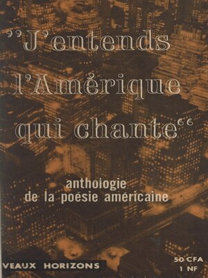 cover image of J'entends l'Amérique qui chante